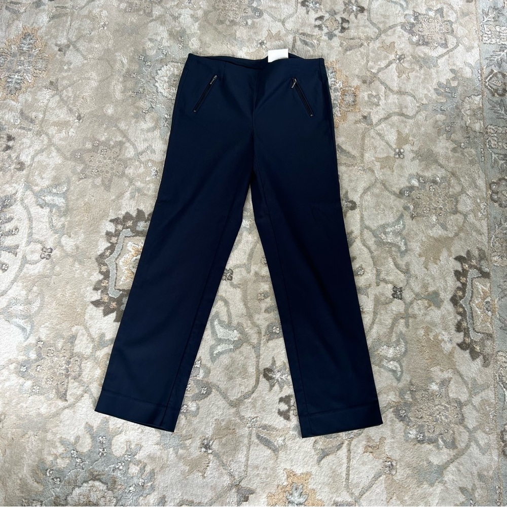 NWT Michelstudio Straight Leg Navy Pant